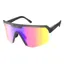 2022 Scott Sport Shield Sunglasses in Marble Black/Teal Chrome