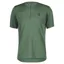 Scott Trail Flow Zip SS Shirt in Smoked Green