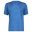Scott Trail Flow Zip SS Shirt in Storm Blue