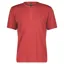 Scott Trail Flow Zip SS Shirt in Tuscan Red