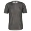 Scott Trail Vertic Zip SS Shirt in Dark Grey