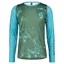 Scott Trail Vertic LS Shirt in Nile Blue/Smoked Green