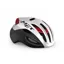 Met Rivale MIPS Helmet in White/Black/Red